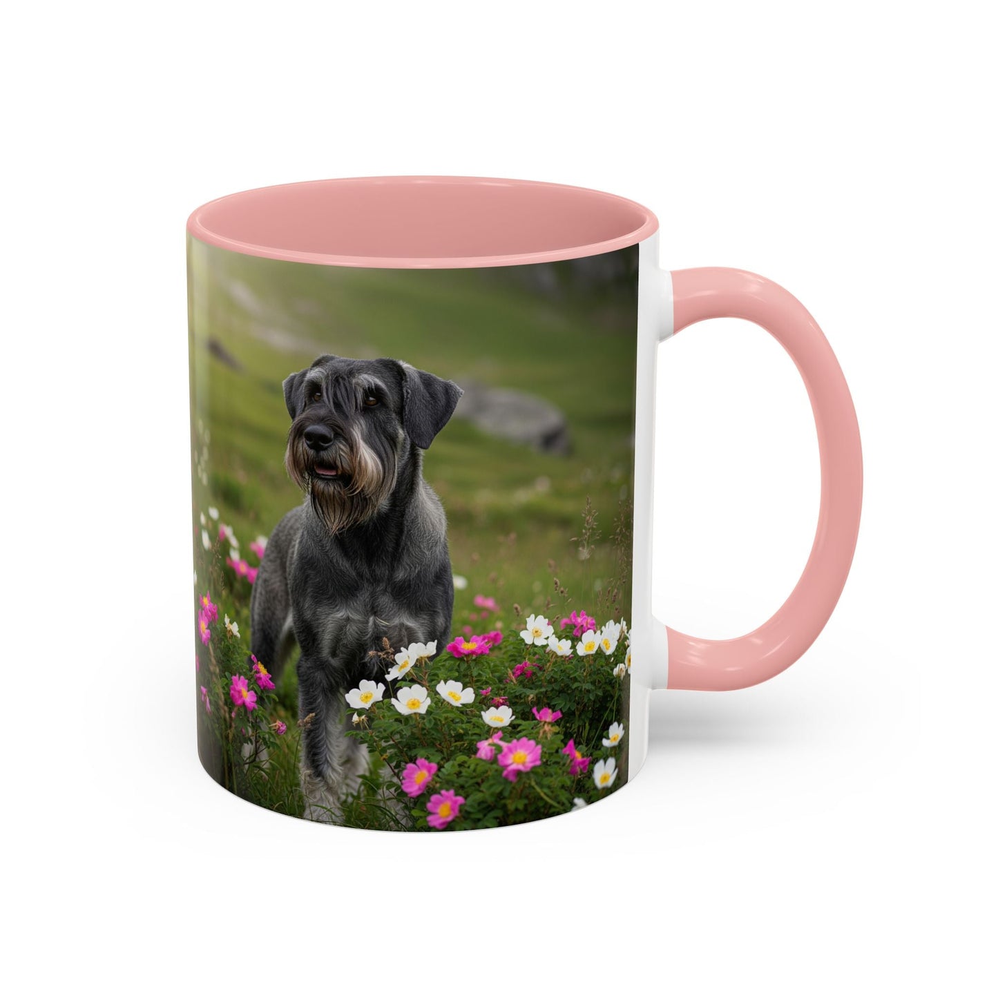 Keramiktasse mit Hunderassen-Motiv – 11 oz & 15 oz