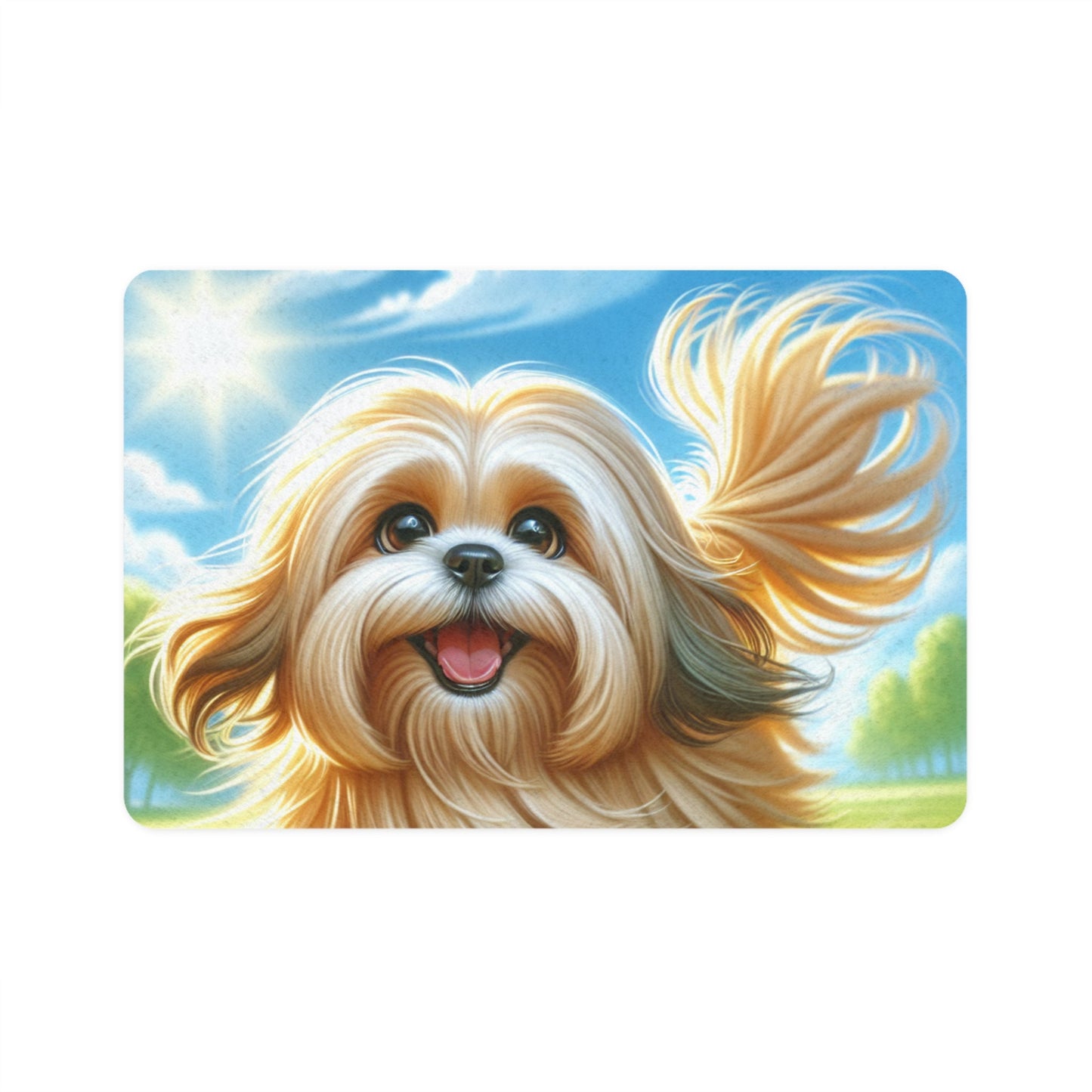 Non-Slip Pet Food Mat – Waterproof Feeding Mat for Dogs