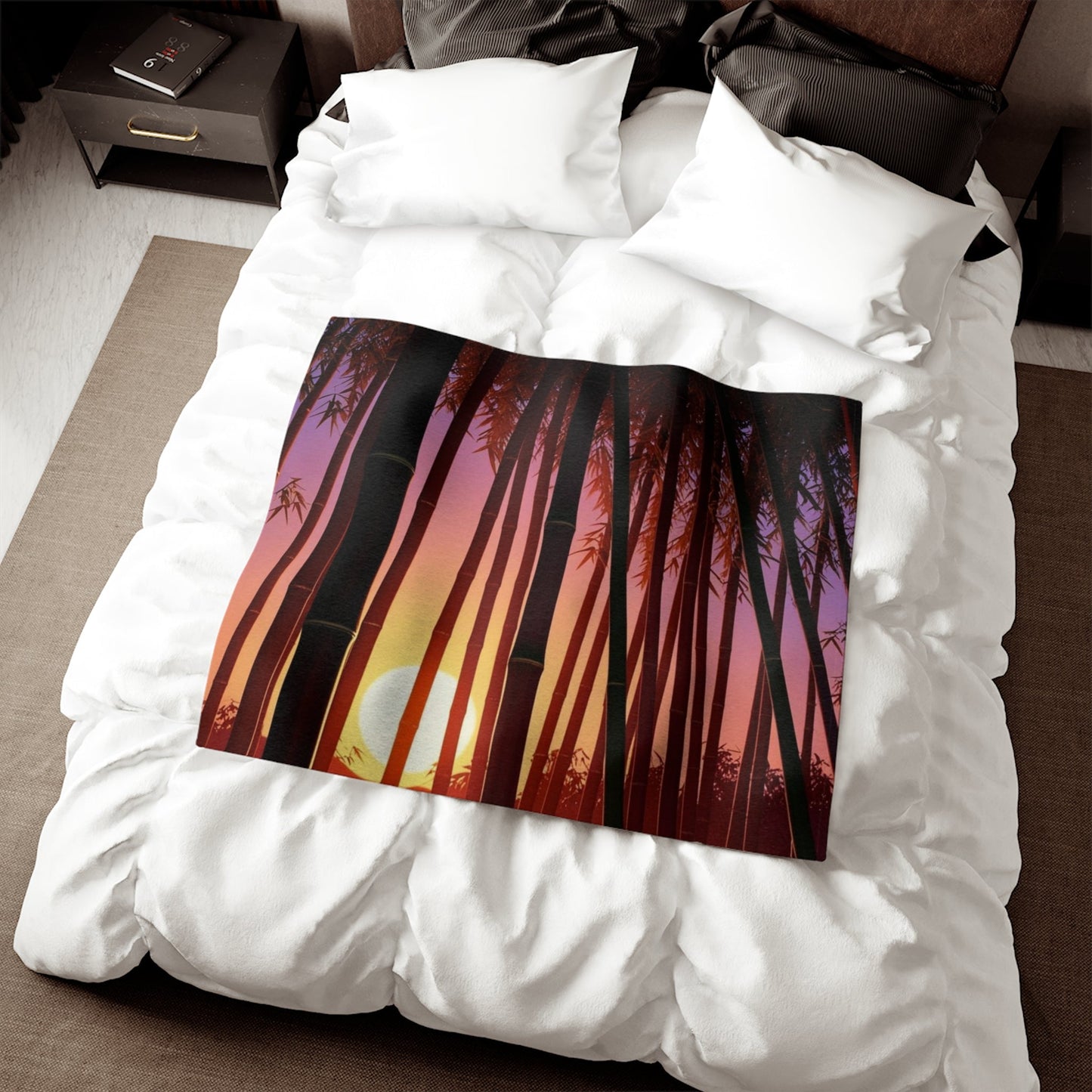 Sweatshirt Blanket – Plush Fleece Throw, 2 Size Options