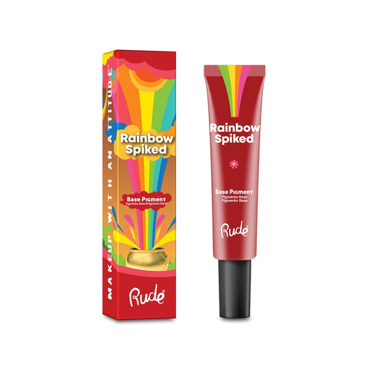 RUDE Rainbow Spiked Lebendige Farben Basispigment – Rot