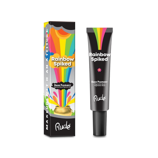 RUDE Rainbow Spiked Vibrant Colors Basispigment – Schwarz