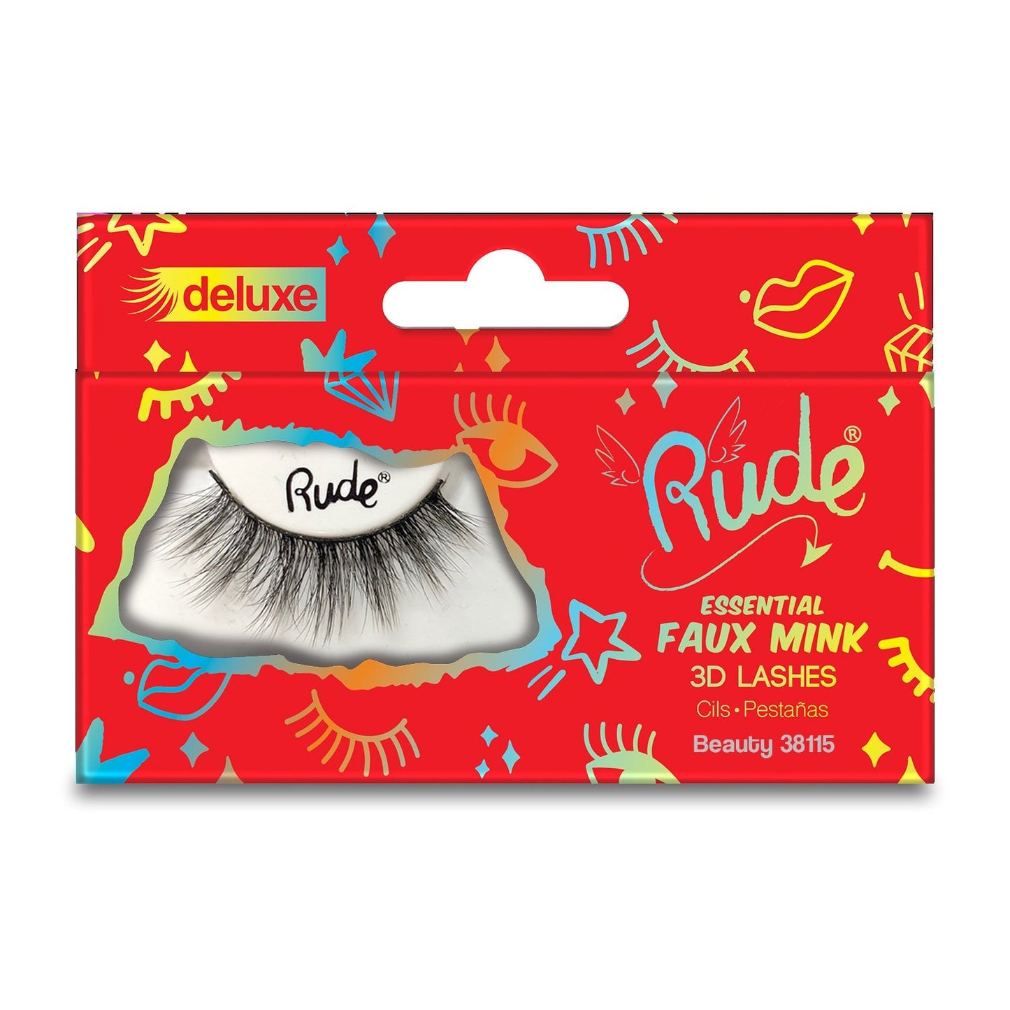 RUDE Essential Faux Mink Deluxe 3D Wimpern - Beauty