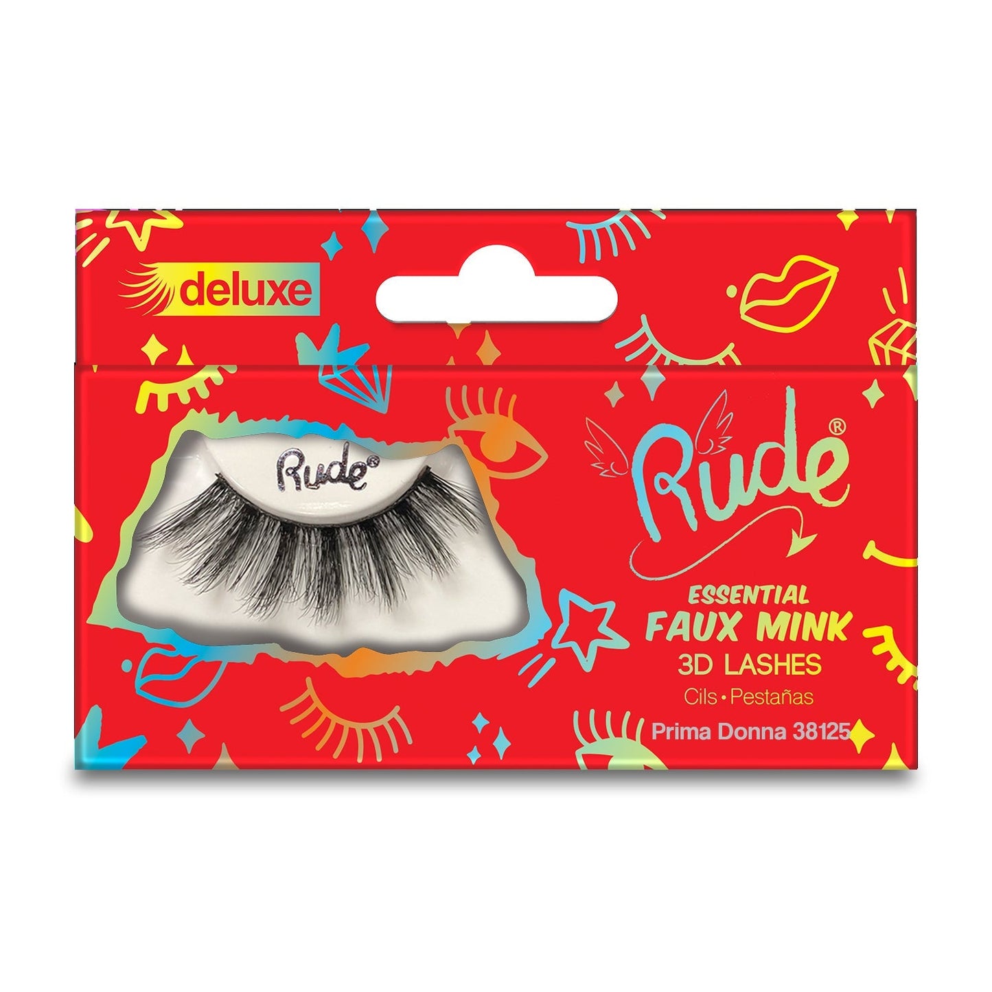 RUDE Essential Faux Mink Deluxe 3D Wimpern – Prima Donna