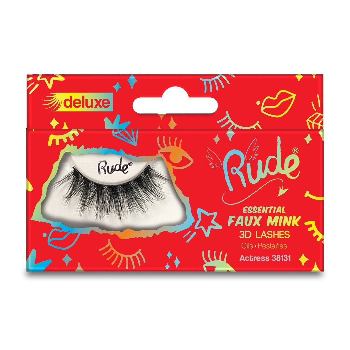 RUDE Essential Faux Mink Deluxe 3D Wimpern - Actress