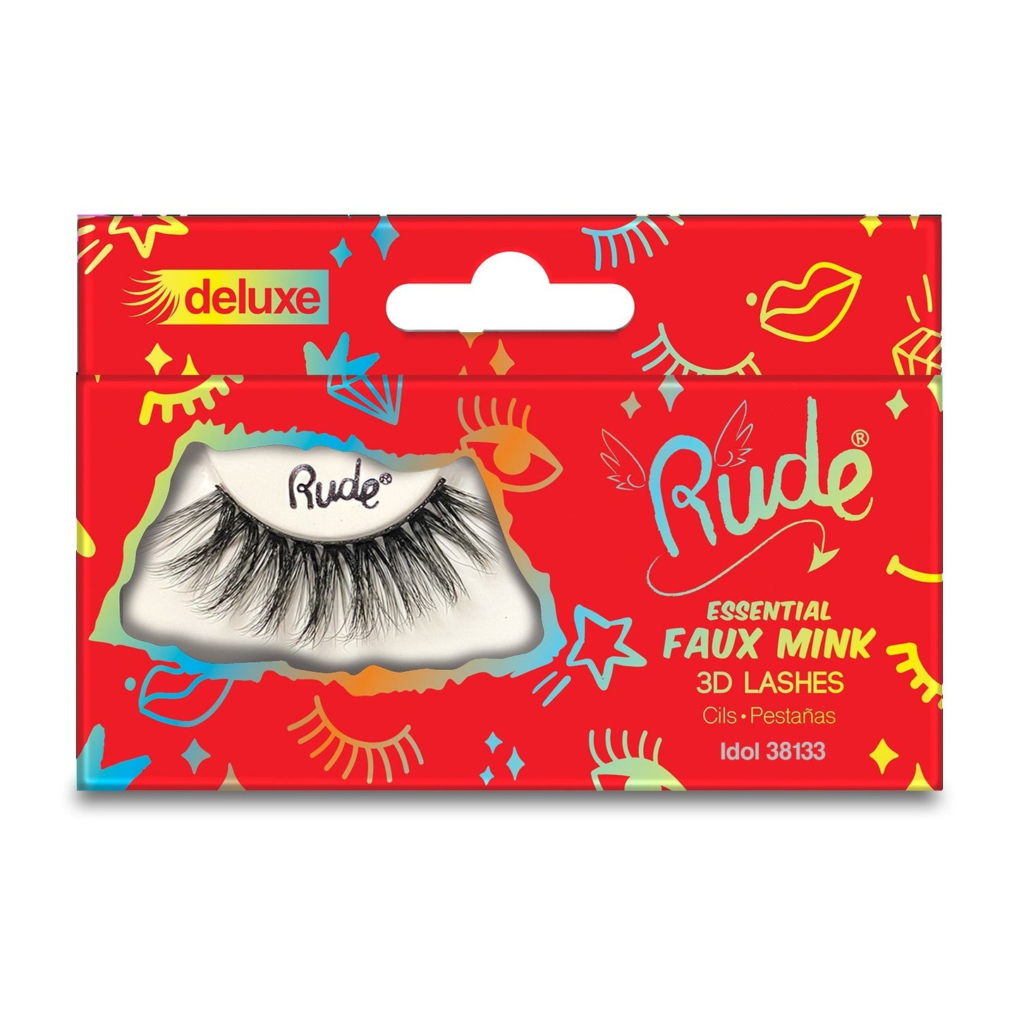 RUDE Essential Faux Mink Deluxe 3D-Wimpern