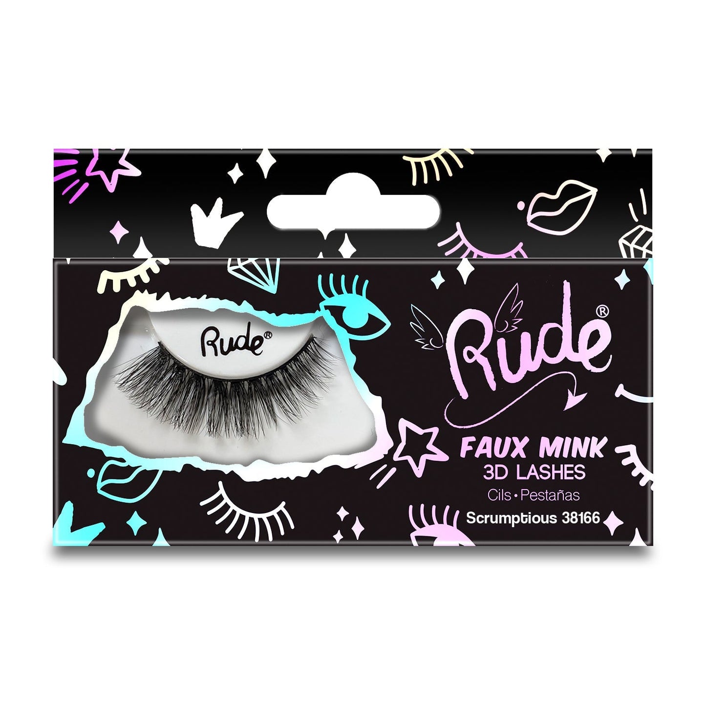 Faux cils 3D Essential RUDE effet vison - Scrumptious