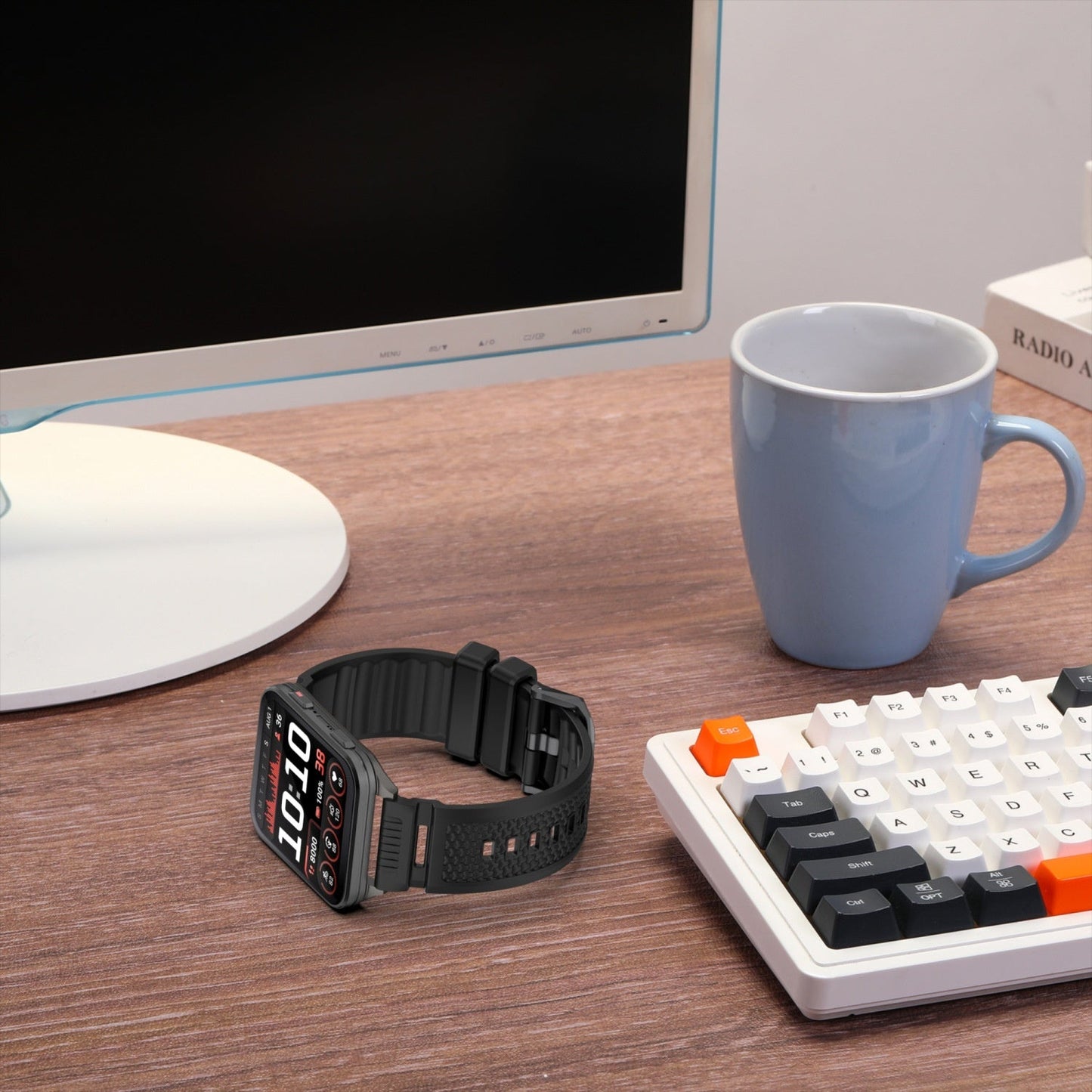 Silicone Watch Strap Garmin Breathable Sports Strap