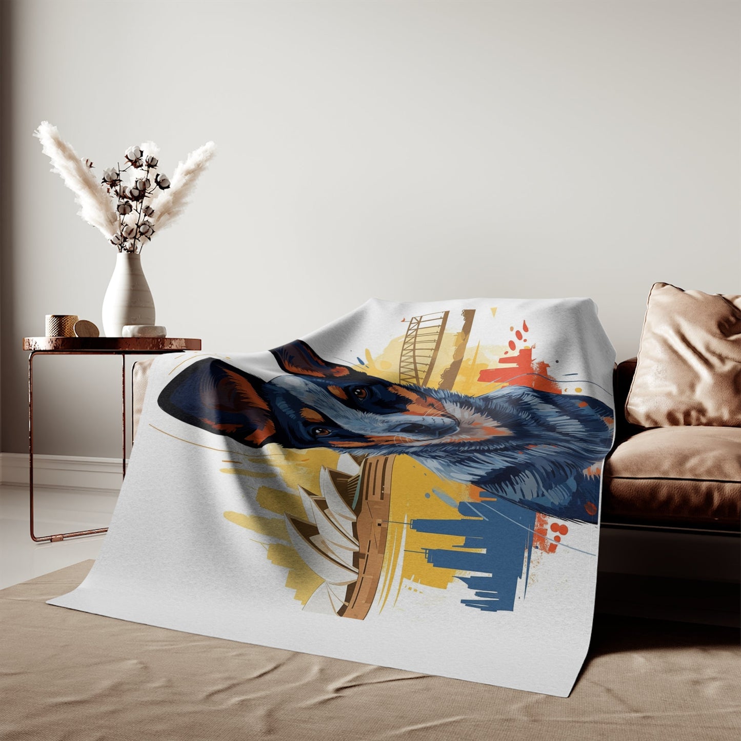 Sweatshirt Blanket – Plush Fleece Throw, 2 Size Options