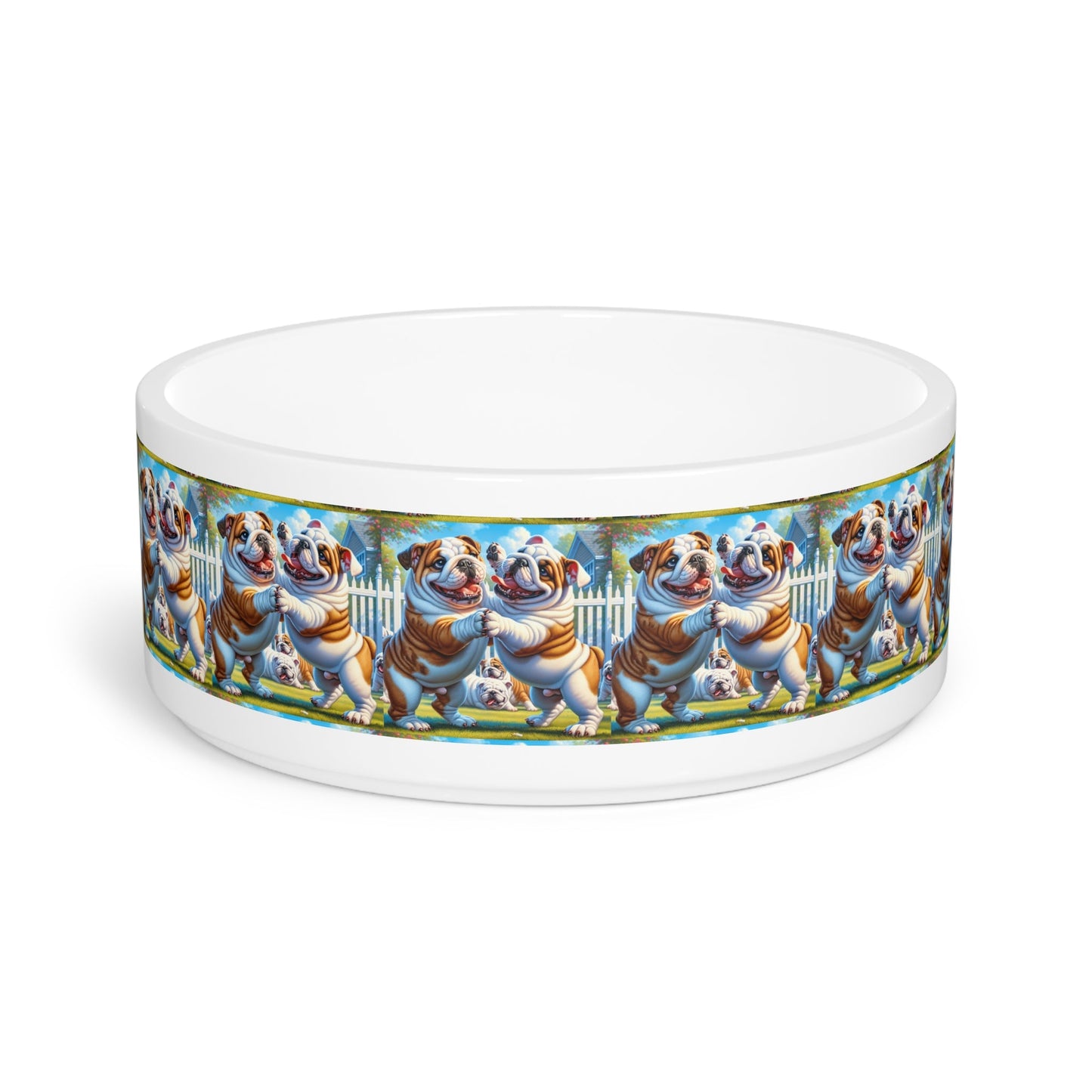 Ceramic Pet Bowl – 16 oz Dog Feeding Bowl