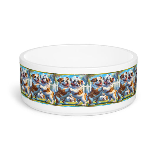 Ceramic Pet Bowl – 16 oz Dog Feeding Bowl