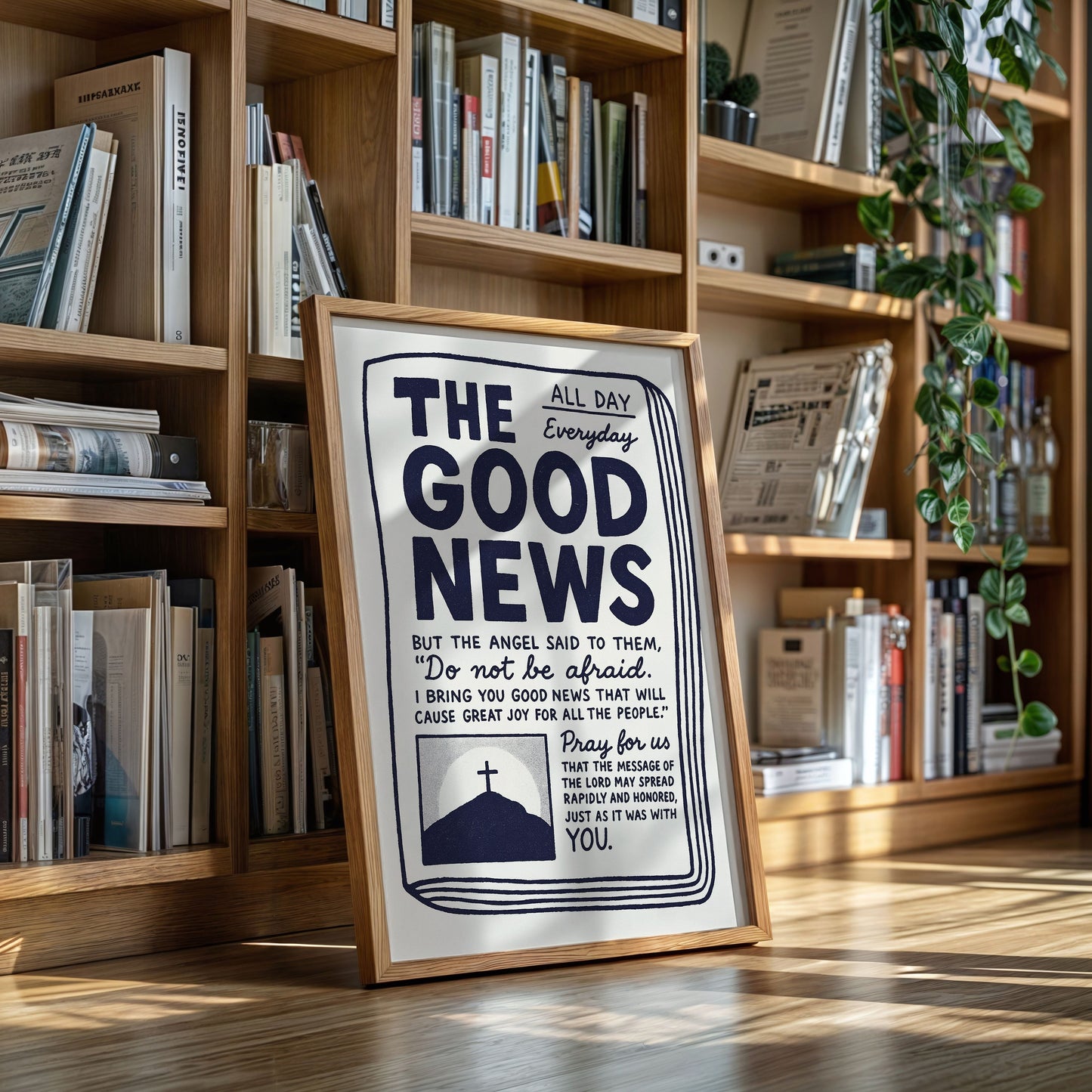 L'Écriture imprimée de la Bonne Nouvelle au quotidien