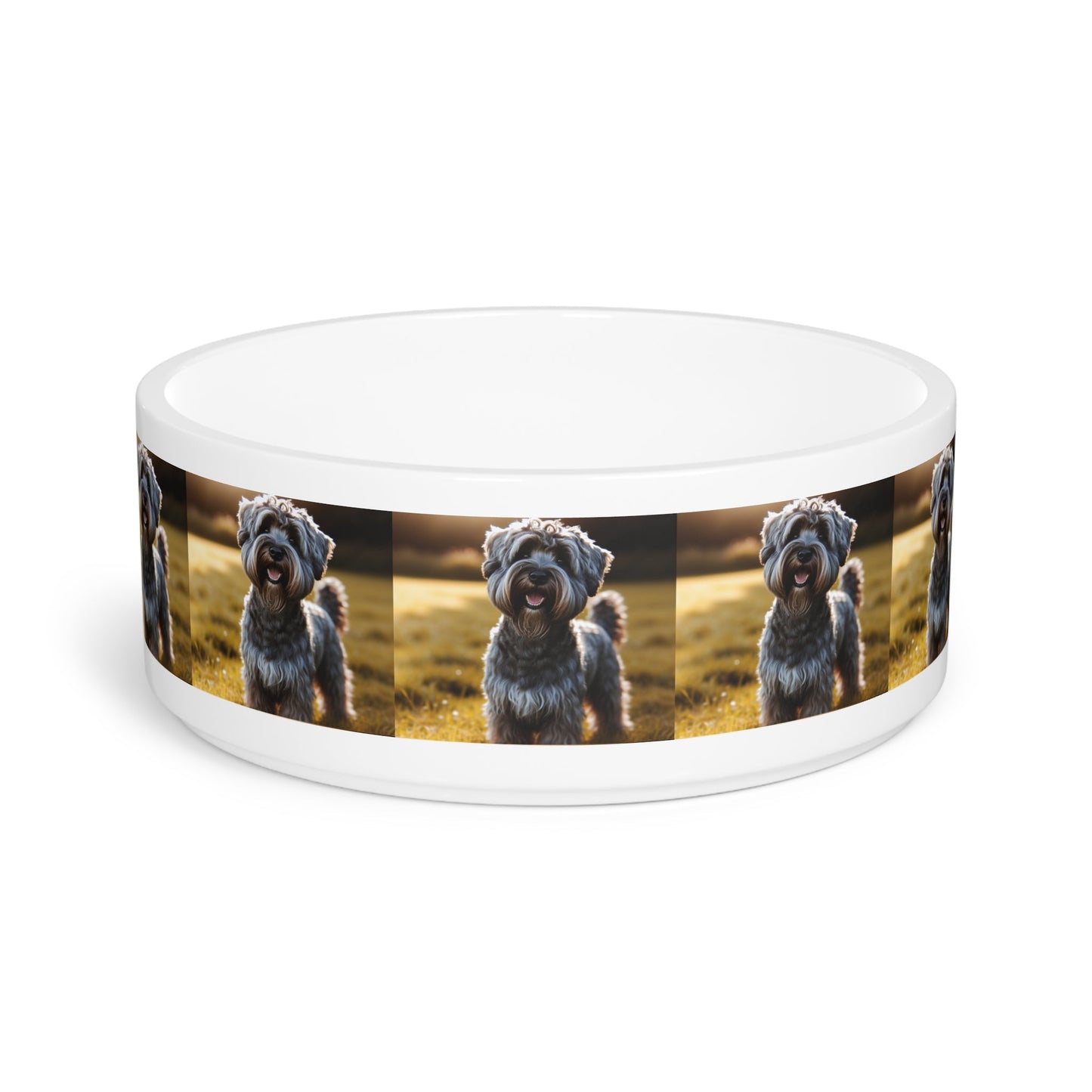 Ceramic Pet Bowl – 16 oz Dog Feeding Bowl