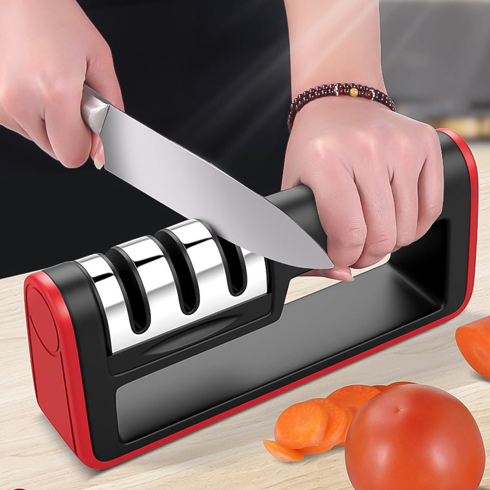 Professional 3-Stage Diamond Knife Sharpener Tool