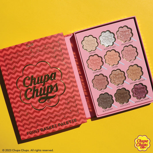 RUDE Chupa Chups Fruit Basket Lidschatten-Palette mit 12 Farben