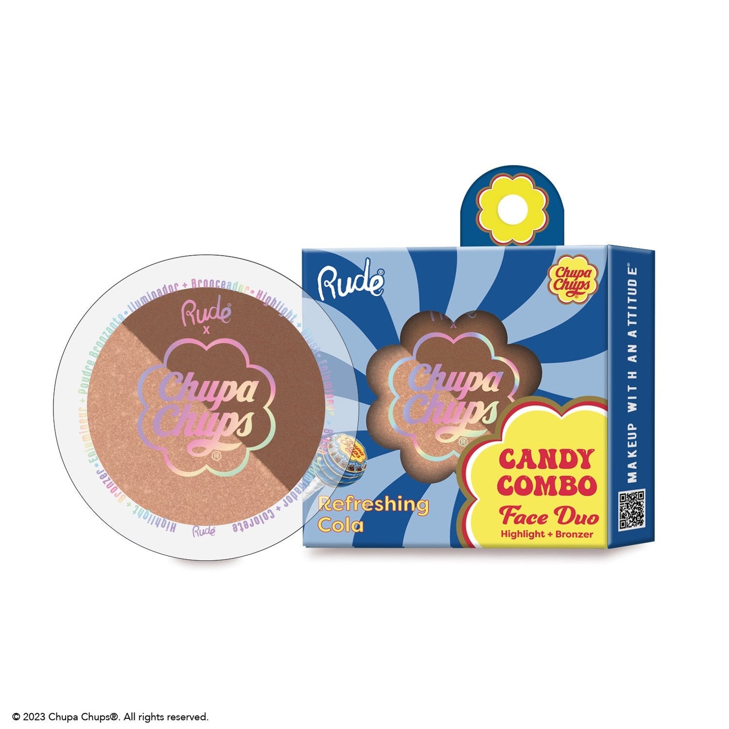 RUDE Chupa Chups Candy Combo Duo Visage - Cola Rafraîchissant