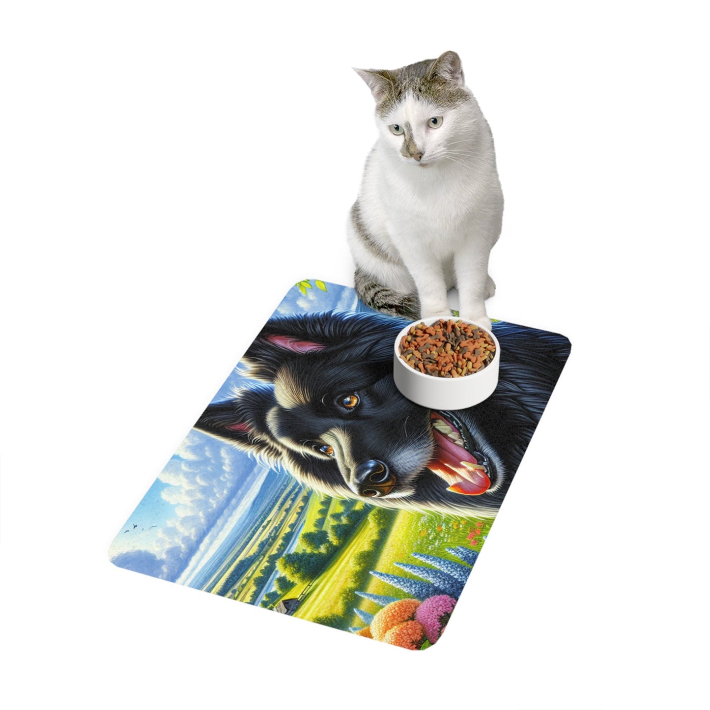Non-Slip Pet Food Mat – Waterproof Feeding Mat for Dogs