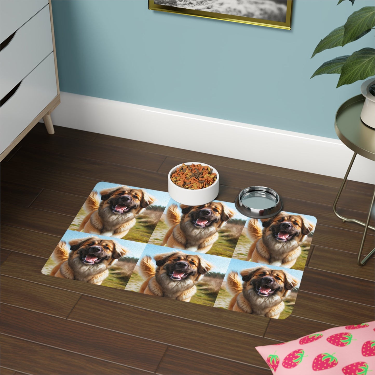 Non-Slip Pet Food Mat – Waterproof Feeding Mat for Dogs