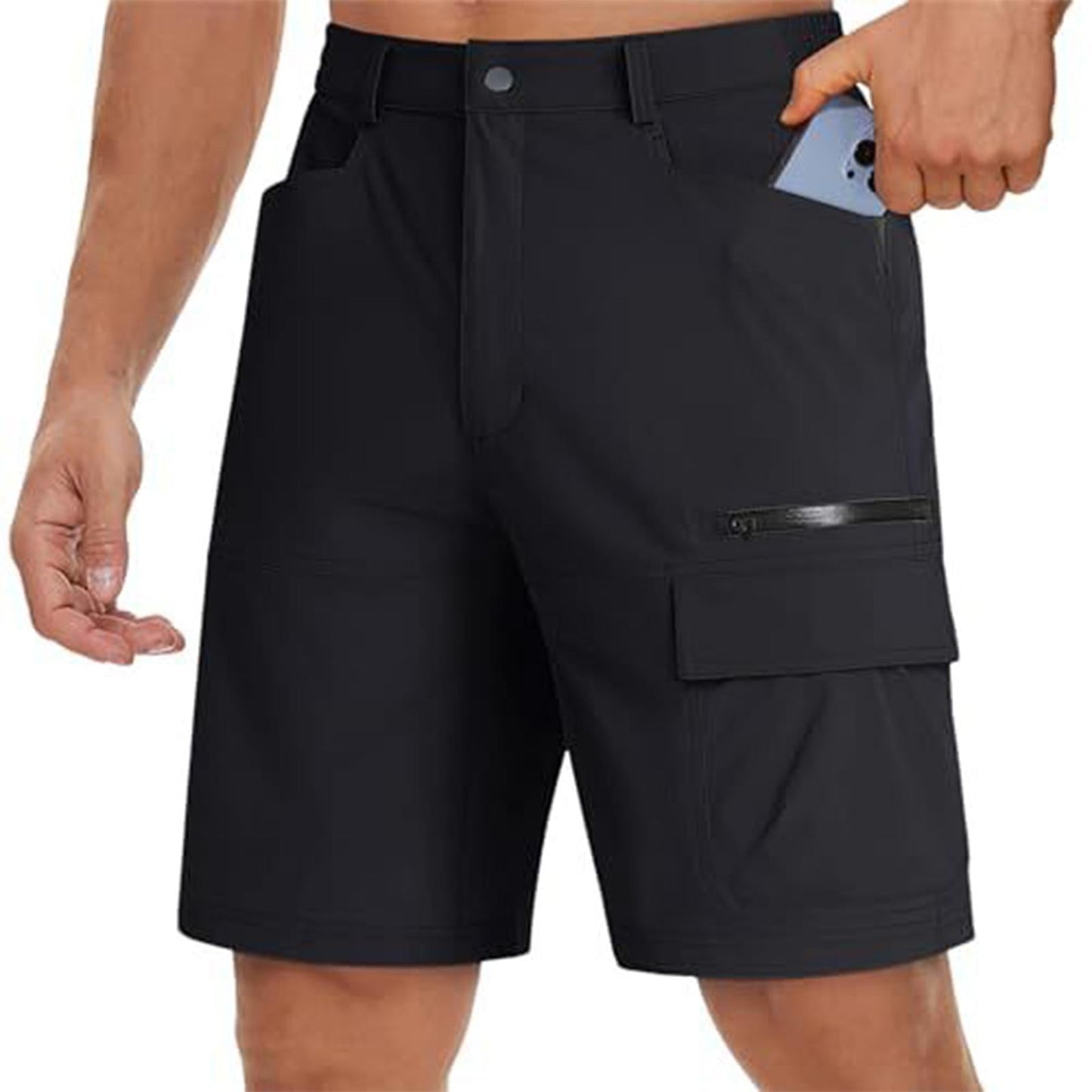 Cross-Border Foreign Trade, Popular New Men's Summer Work Shorts With Multiple Pockets, Outdoor Travel Pants, Wholesale In Stock