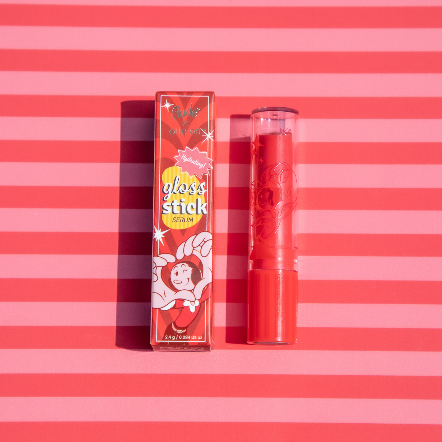 RUDE Olive Oyl Gloss Stick Serum - Douceur