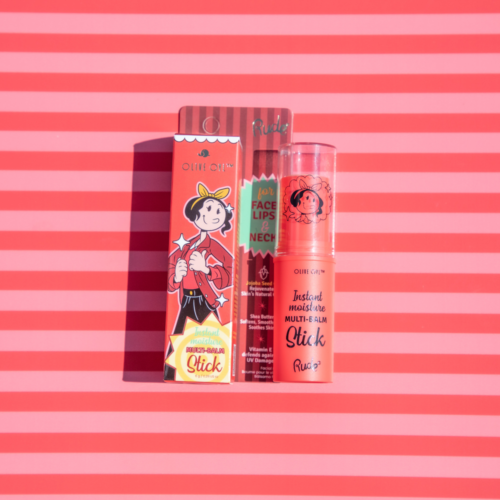 RUDE Olive Oyl Bâton Multi-Baume Hydratant Instantané