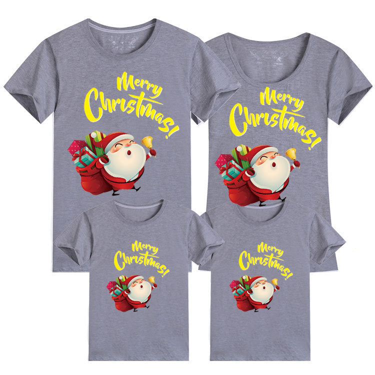 Parent-child short sleeve T-shirt