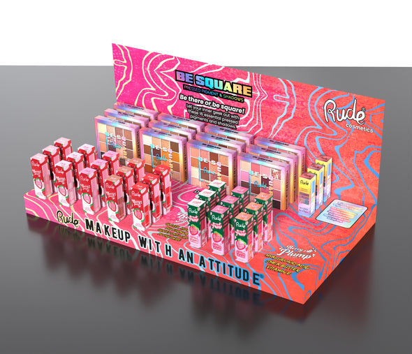 RUDE Das Be Square Collection Display Set