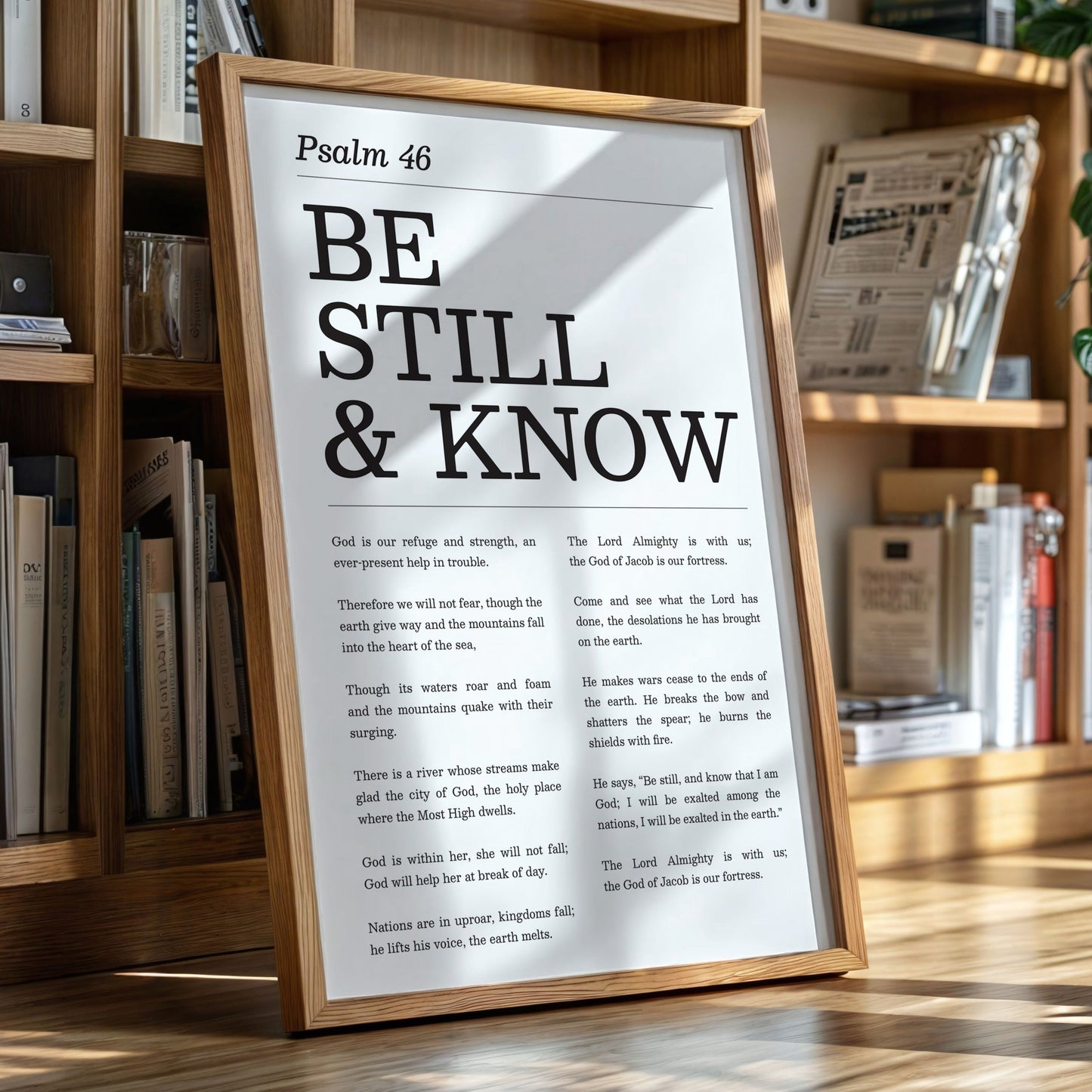 Be Still and Know Psalm 46