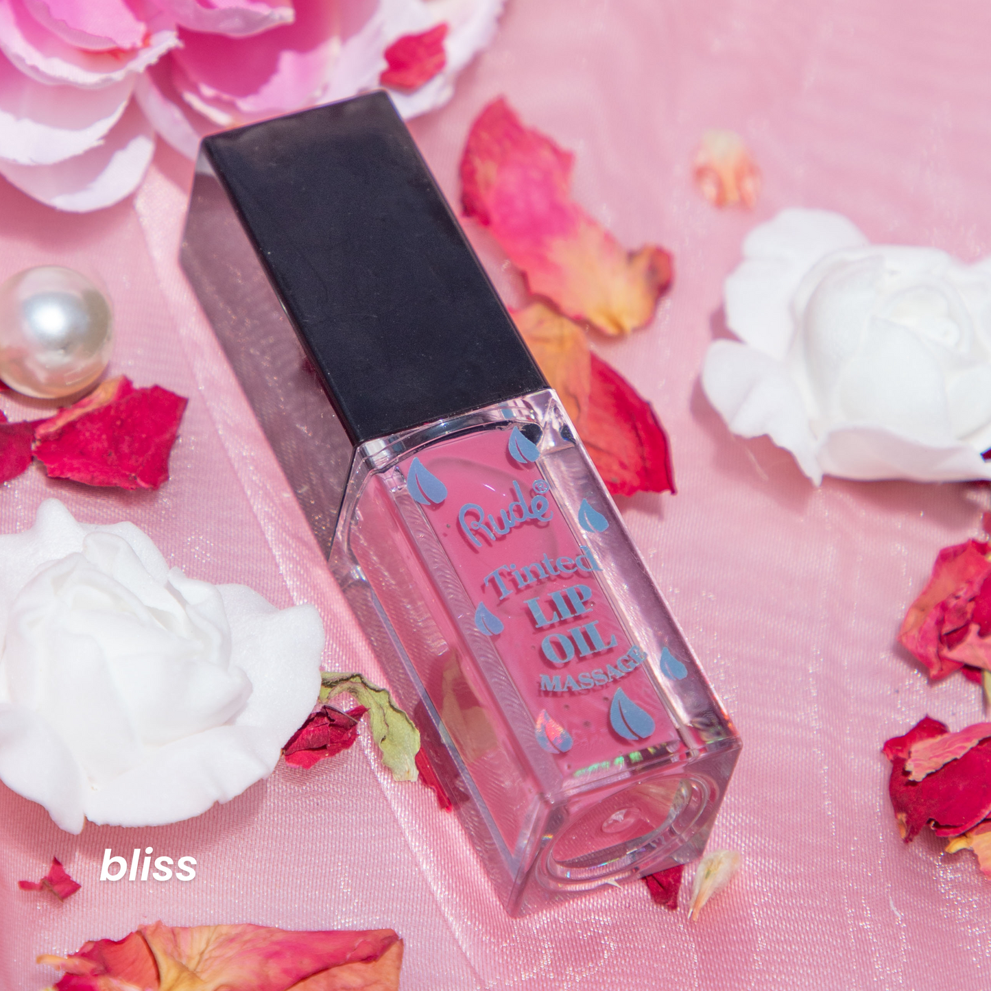 RUDE Lip Oil Massage Getönte & Aufpolsternde Lippenpflege – Bliss
