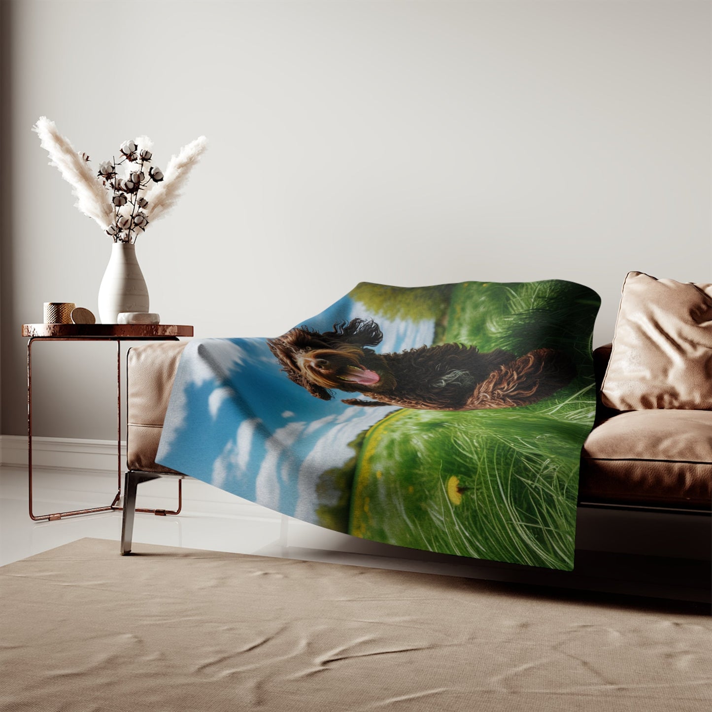 Sweatshirt Blanket – Plush Fleece Throw, 2 Size Options