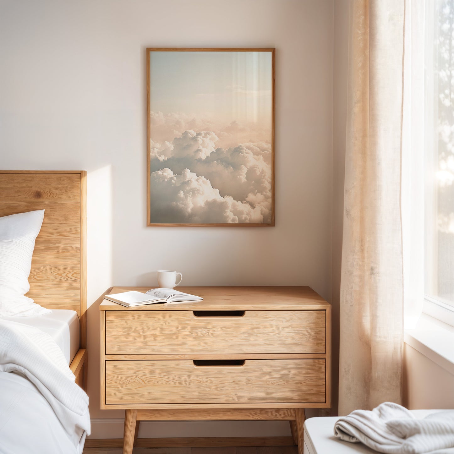 Au-dessus des nuages du matin