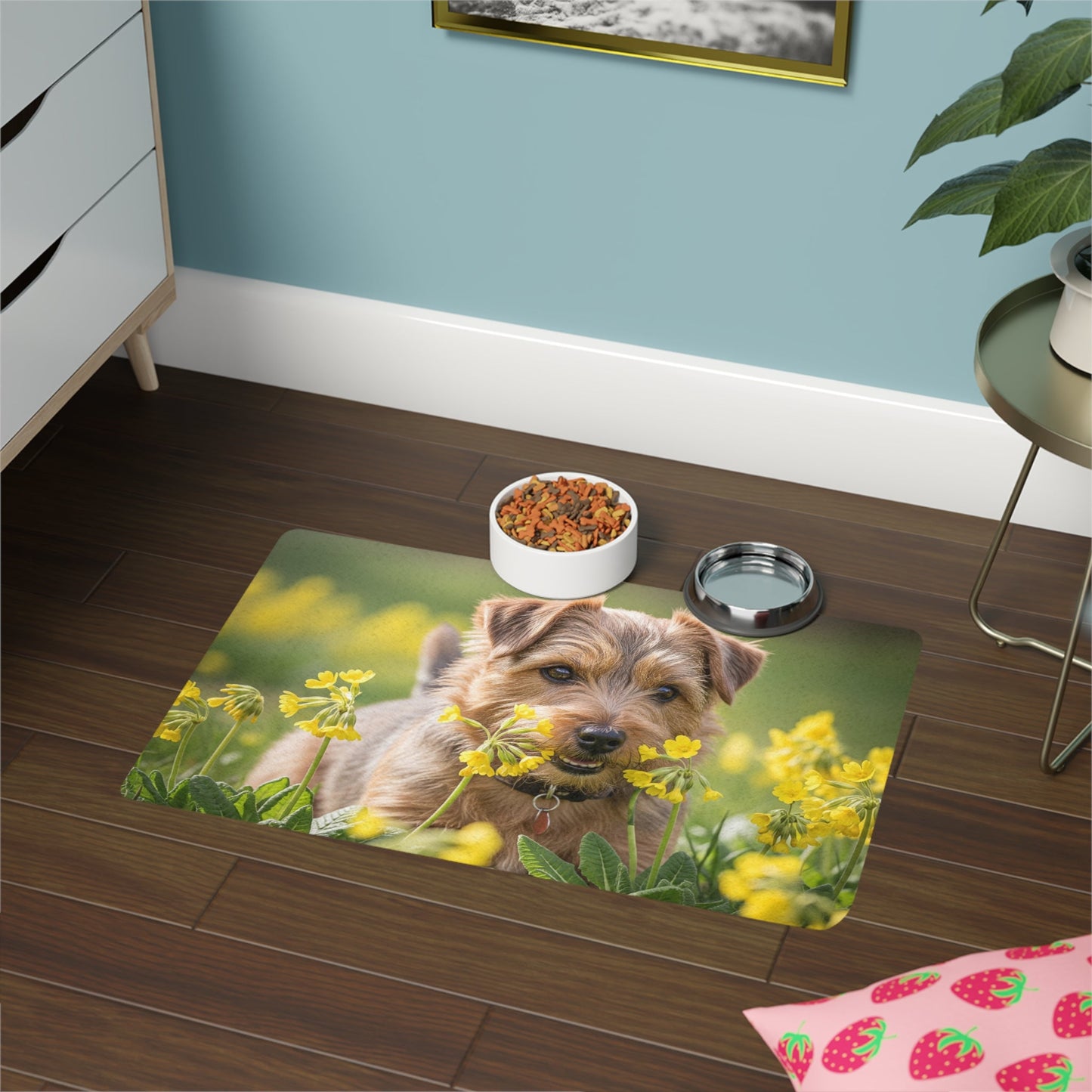 Non-Slip Pet Food Mat – Waterproof Feeding Mat for Dogs
