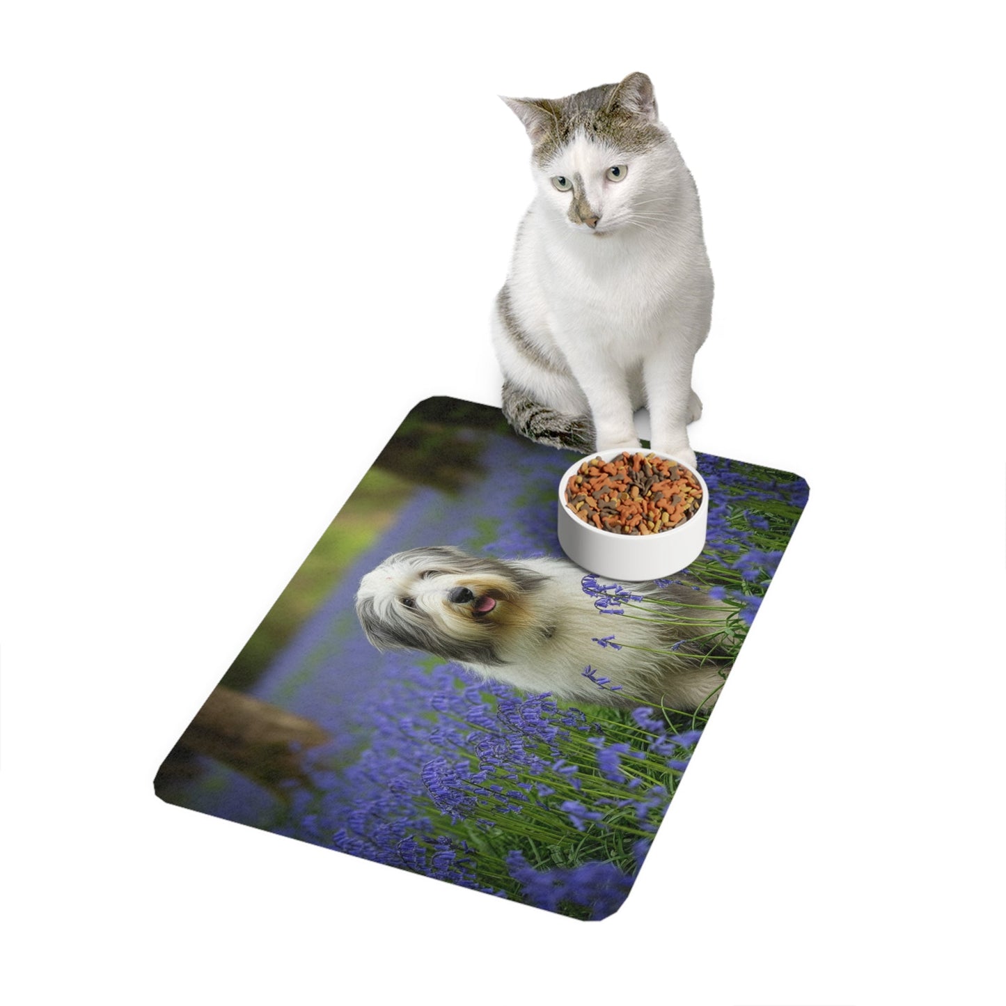 Non-Slip Pet Food Mat – Waterproof Feeding Mat for Dogs