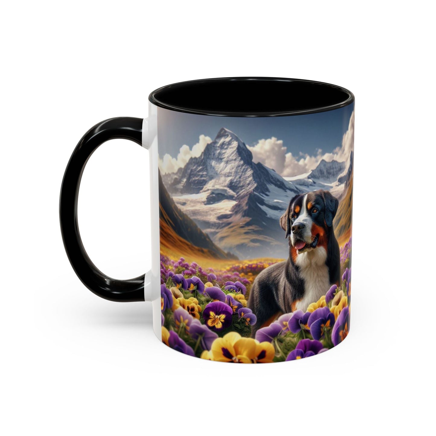Keramiktasse mit Hunderassen-Motiv – 11 oz & 15 oz