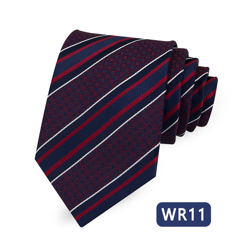 Men's Fashionable Casual Business Formal Striped Tie