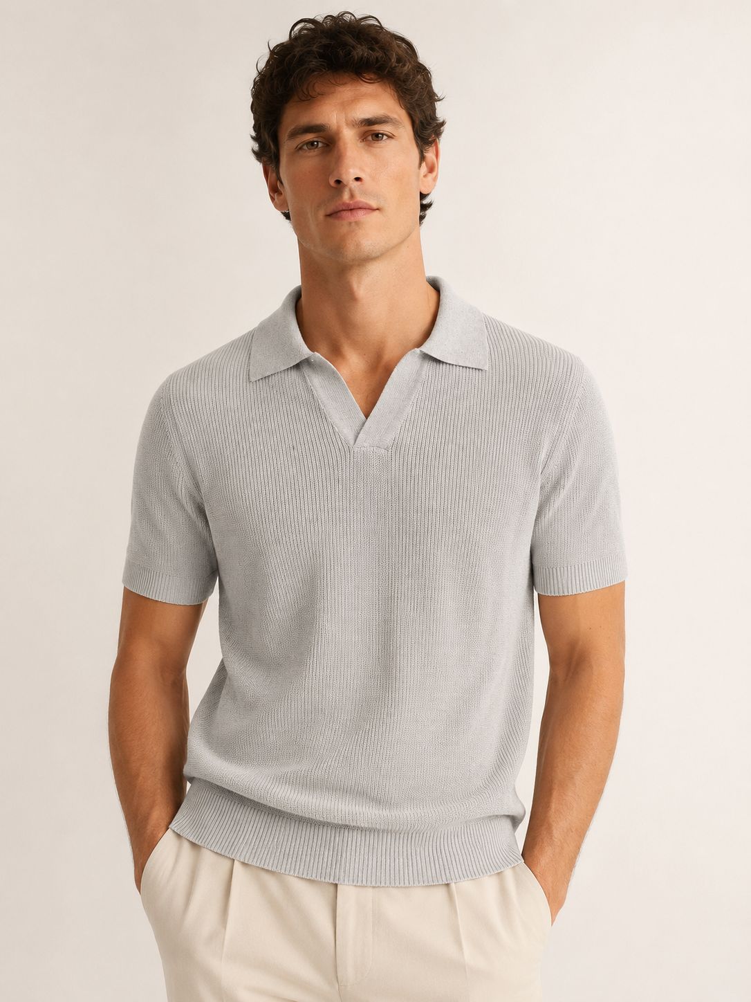 Italian Old Money Casual Breathable Mens