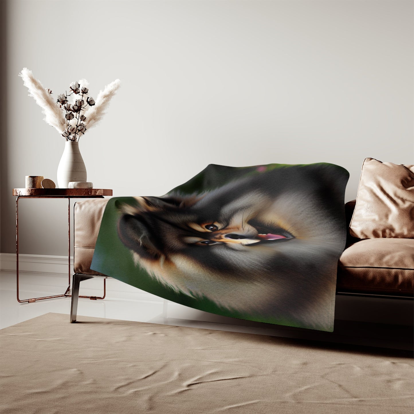 Sweatshirt-Decke – Plüsch-Fleece-Überwurf, 2 Größenoptionen