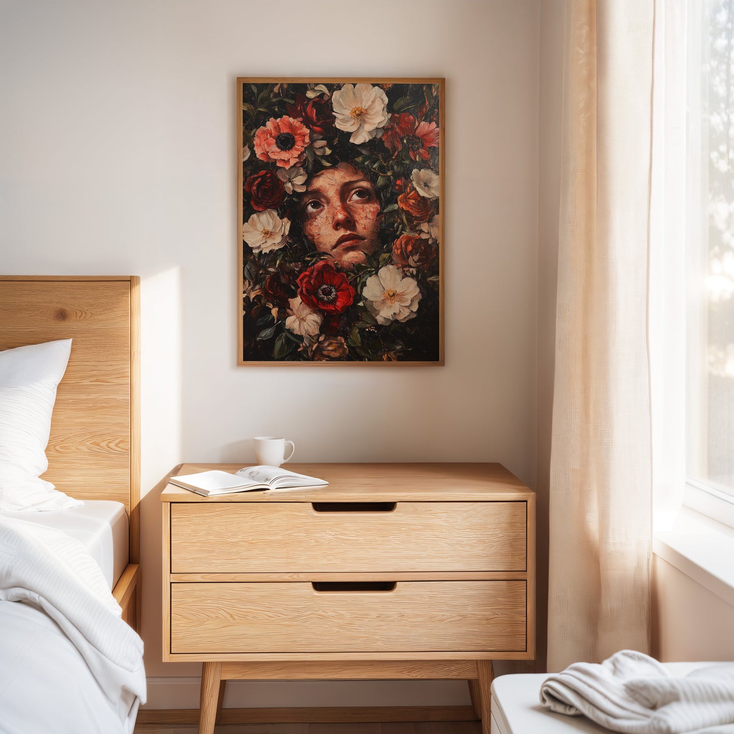 Fading Bloom Portrait