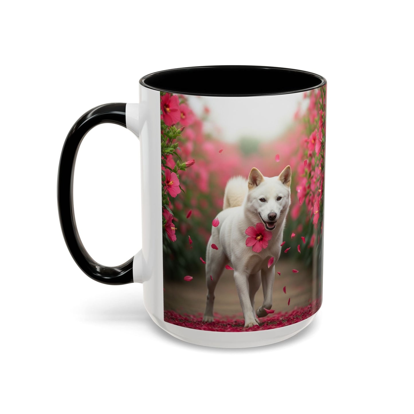 Keramiktasse mit Hunderassen-Motiv – 11 oz & 15 oz