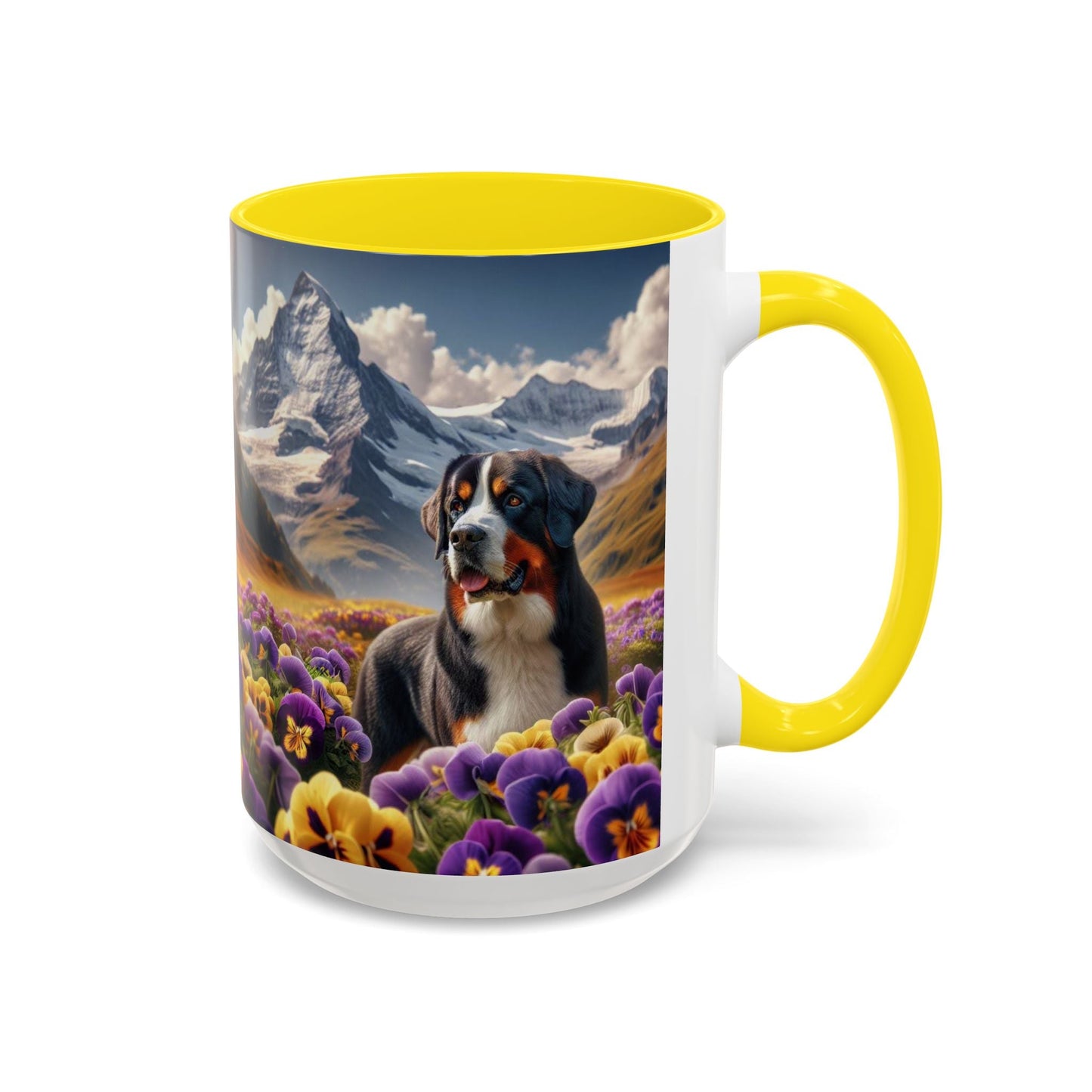 Keramiktasse mit Hunderassen-Motiv – 11 oz & 15 oz