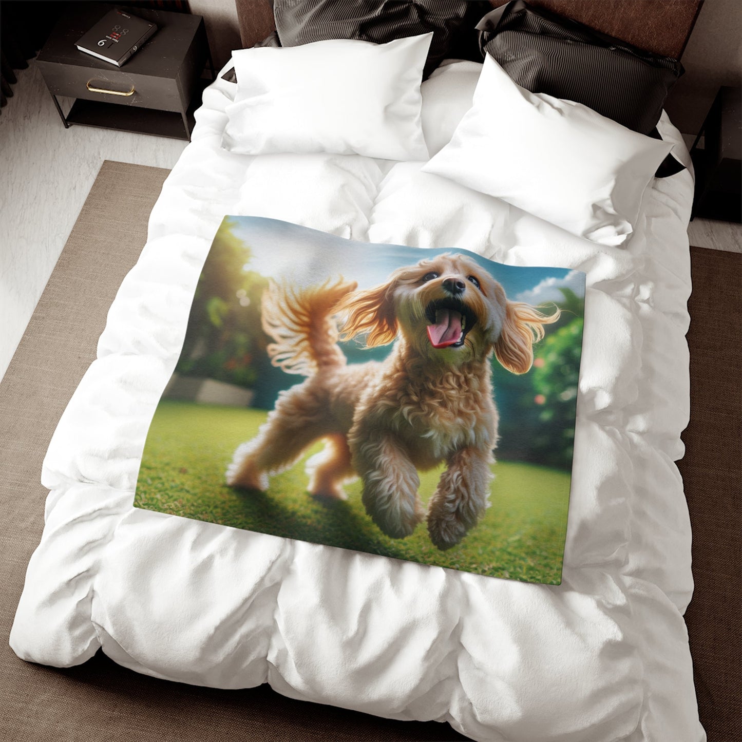 Sweatshirt Blanket – Plush Fleece Throw, 2 Size Options