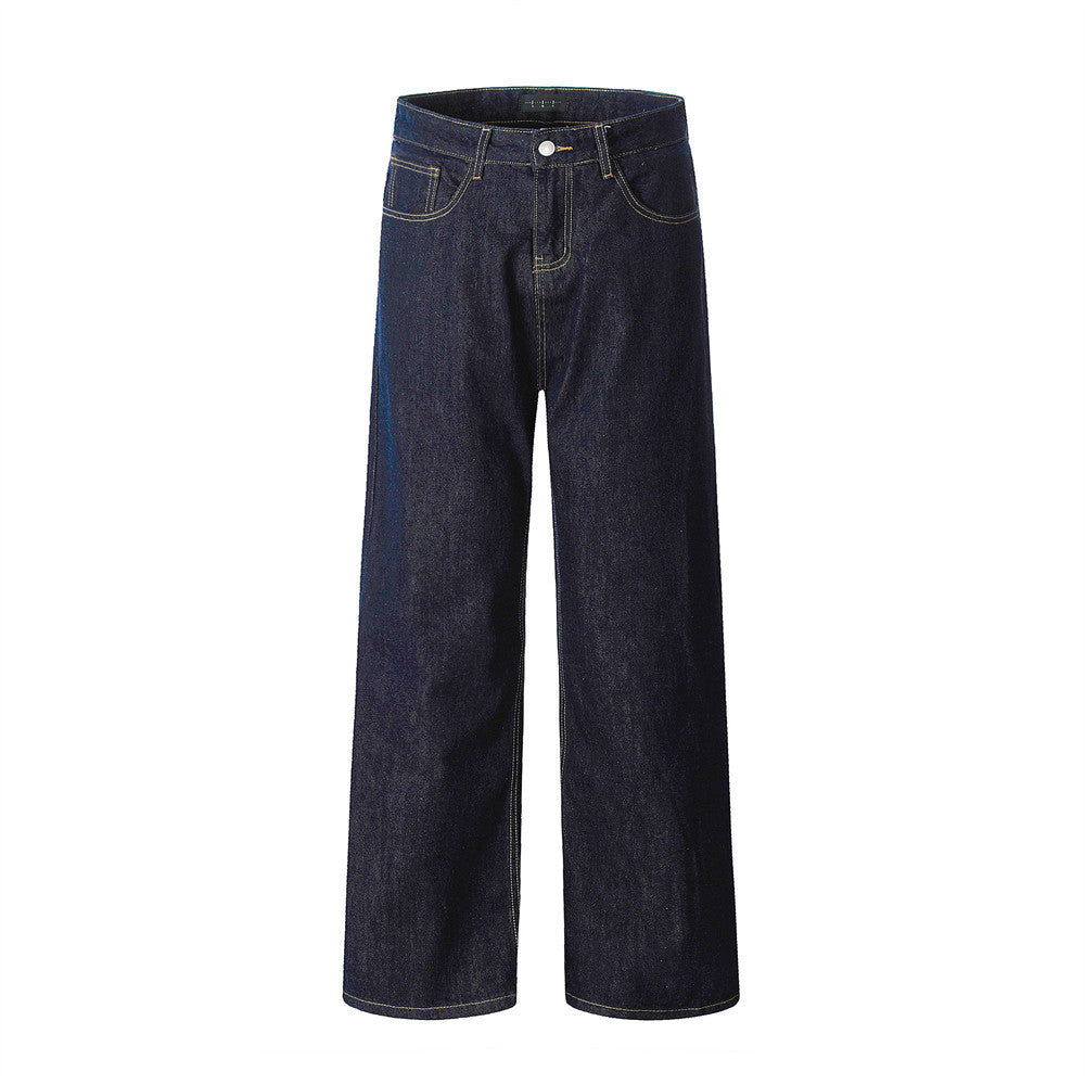 Street Trend Pure Color Mop Trousers