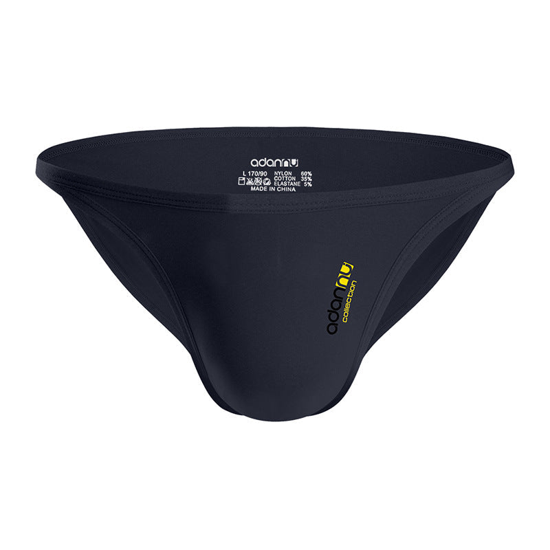 Briefs Modal Thin Low Waist Exciting Pouch Bikini Hip Lifting Solid Color Underwear
