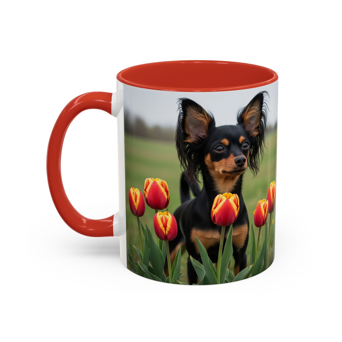 Keramiktasse mit Hunderassen-Motiv – 325 ml & 440 ml