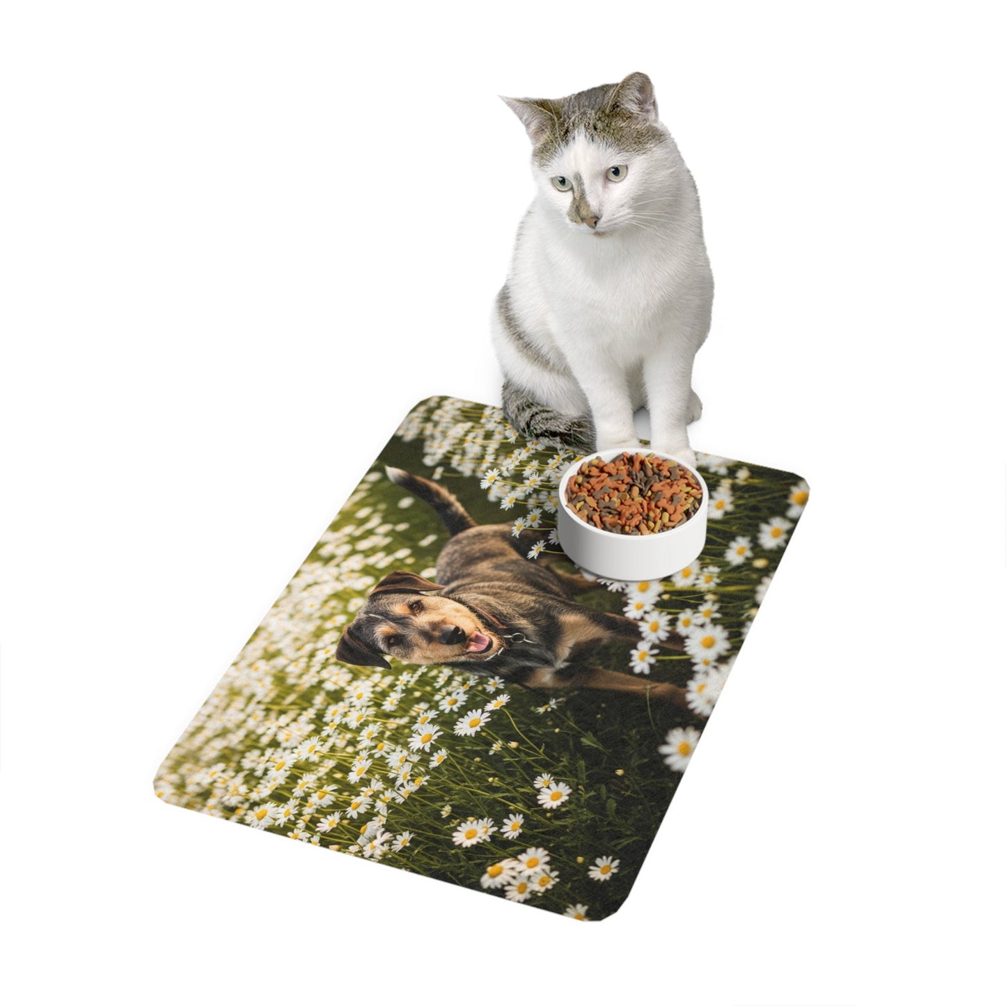 Non-Slip Pet Food Mat – Waterproof Feeding Mat for Dogs