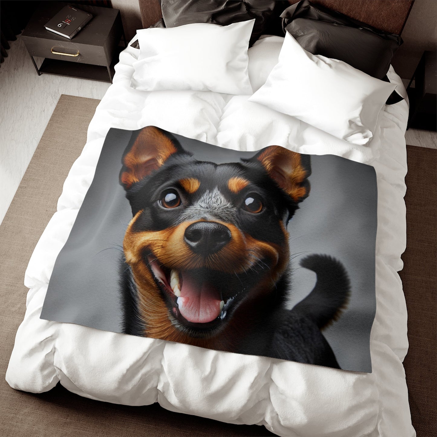Sweatshirt Blanket – Plush Fleece Throw, 2 Size Options
