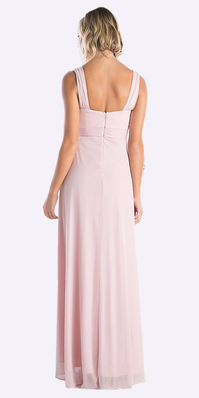 CLEARANCE - Cinderella Divine 3984 Long Chiffon Dress Sleeveless (Size XL)