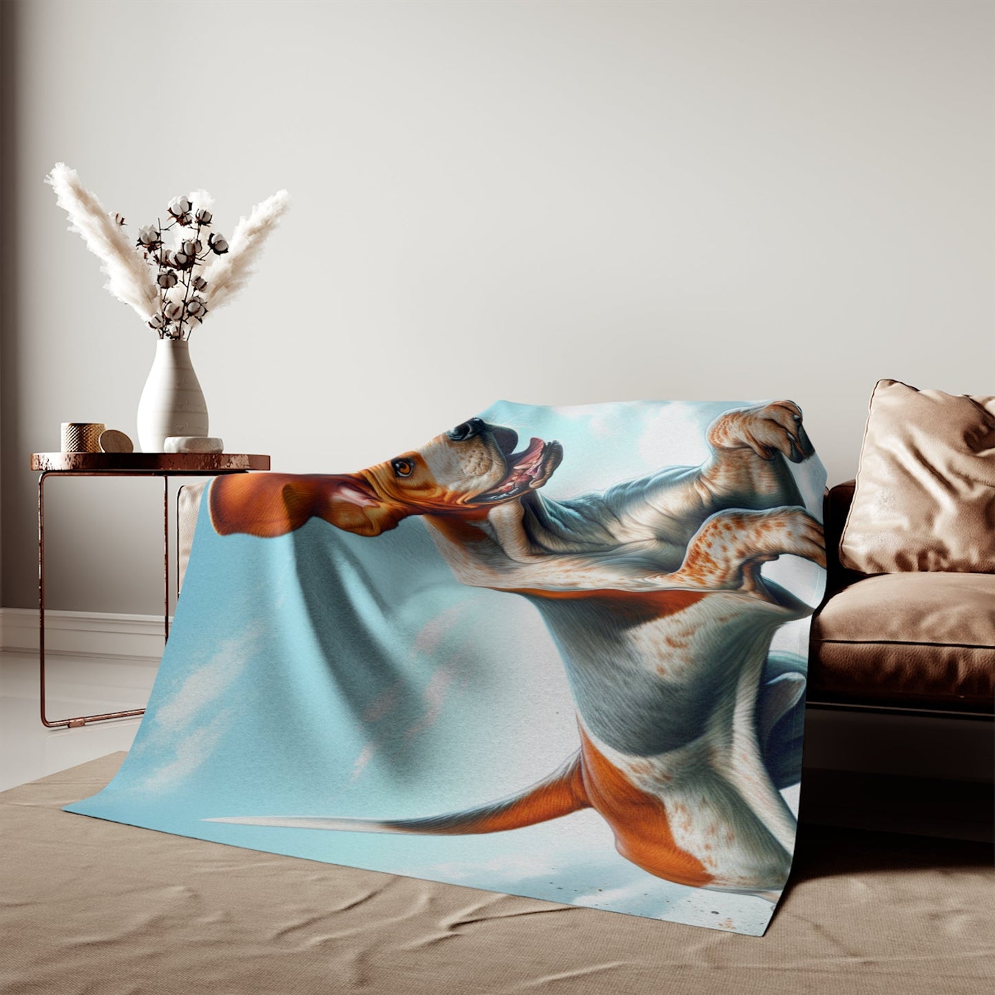Sweatshirt Blanket – Plush Fleece Throw, 2 Size Options