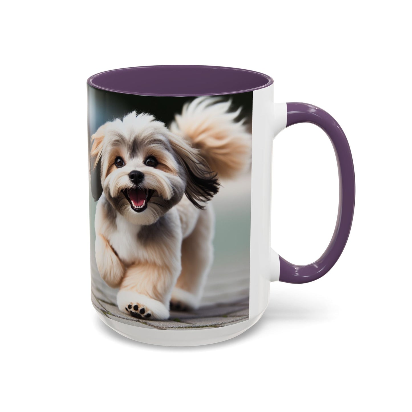 Keramiktasse mit Hunderassen-Motiv – 325 ml & 444 ml