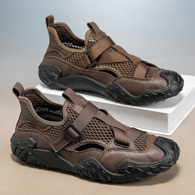 2026 New Designer Men Skate Shoes, High Quality Waterproof Mesh Low Top, HK Style Casual Work Sneakers For Summer Autumn