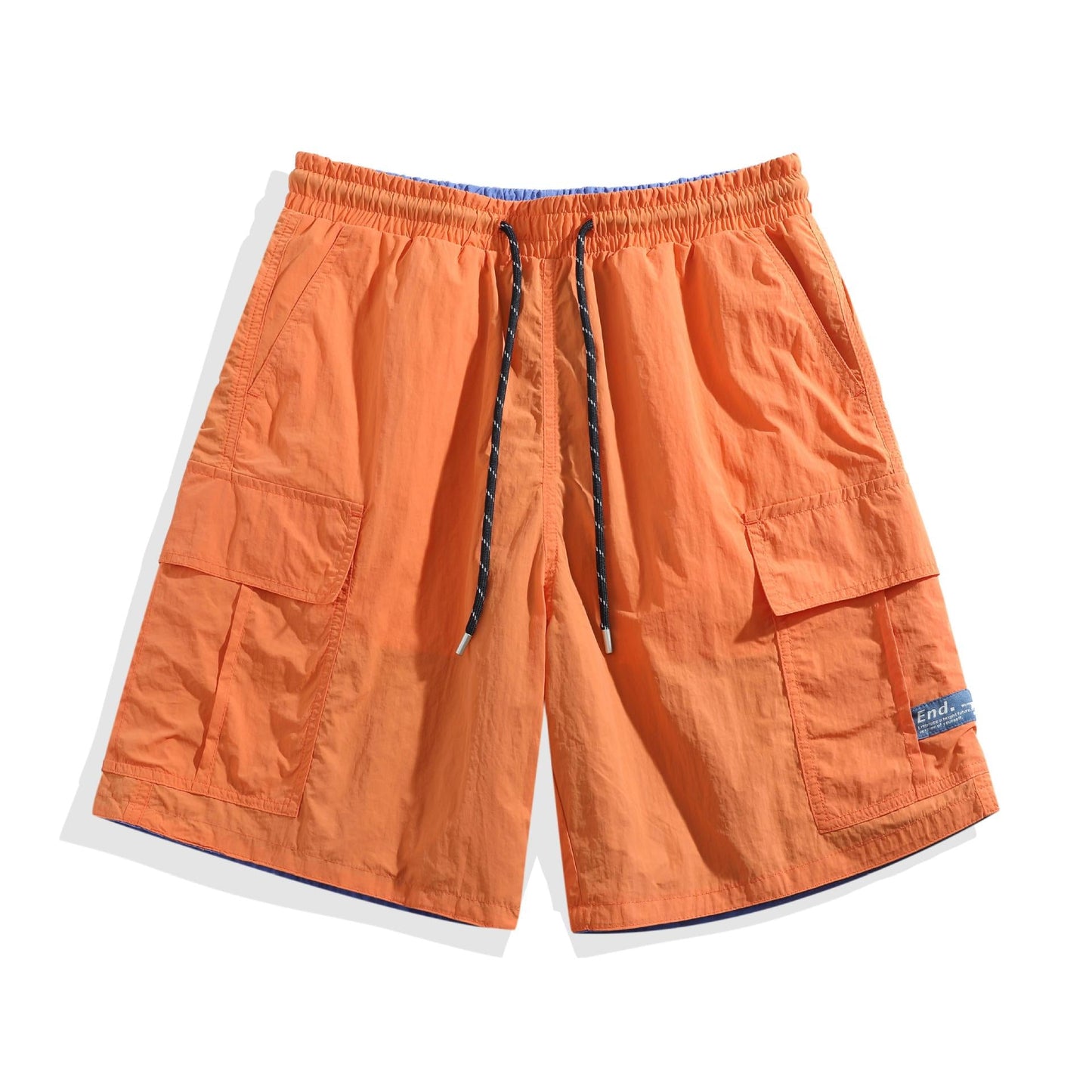 Mens Fashionable Sports Ice-Silk Utility Shorts